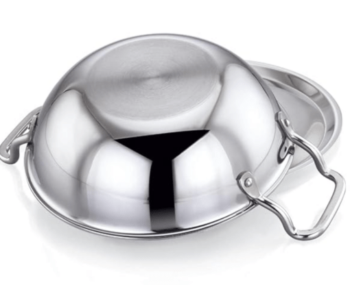Praylady Stainless Steel Handi Casserole with Lid, Nexon Series Triply Kadai with Capacity - Image 4